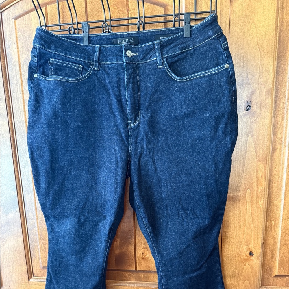 Judy Blue Dark Denim Jeans Size 20 Skinny Fit